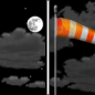 Wednesday Night: Partly cloudy, with a low around 76. Breezy, with a northeast wind 11 to 15 mph, with gusts as high as 18 mph. 