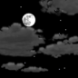 Tonight: Partly cloudy, with a low around 51. West wind around 5 mph. 
